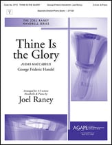 Thine Is the Glory Handbell sheet music cover